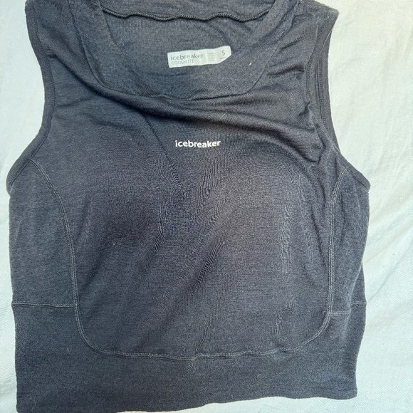 Icebreaker Merino Sports Bra Tank / Crop Top - Picture 4 of 4